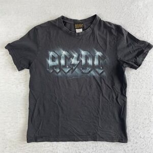 ACDC T-Shirt Mens Medium Black 2011 Graphic Band Tee Short Sleeve Cotton